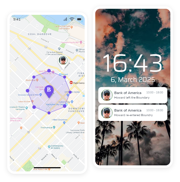 Live Guard Location Tracking
